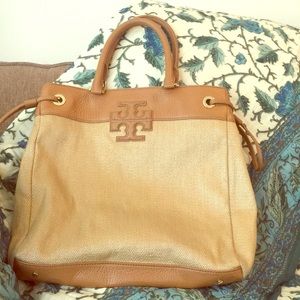 Tory Burch summer woven bag